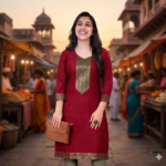Traditional style kurtha